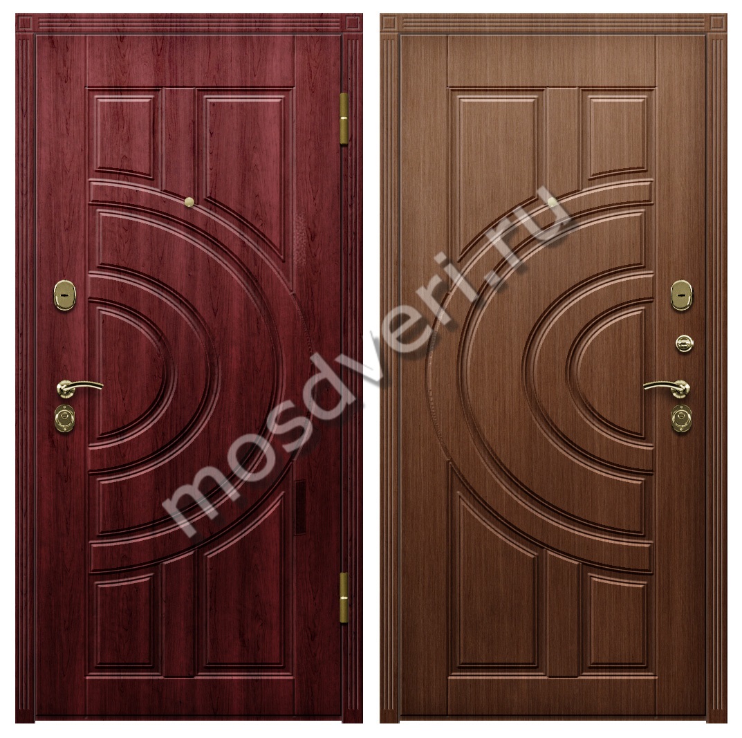 Входные двери винорит с двух сторон в дом - купить от производителя Мосдвери Входные двери винорит с двух сторон в дом