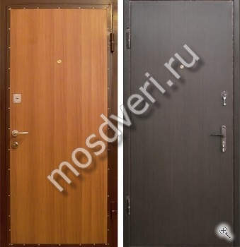 Дверь с отделкой ламинат + ламинат №10 - купить от производителя Мосдвери Дверь с отделкой ламинат + ламинат №10